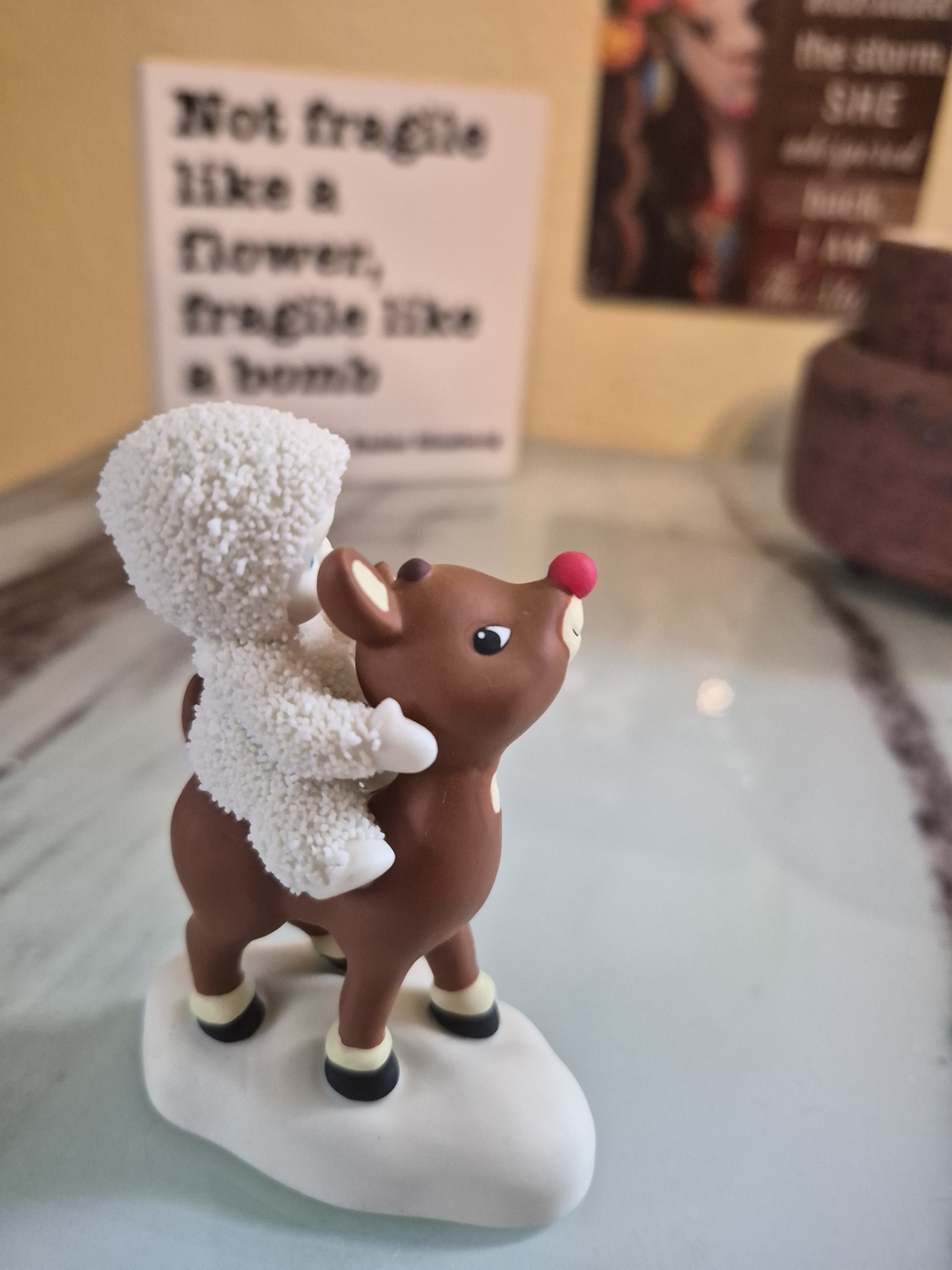 Snowbabies "Rudolph Lights The Way" Figurine - Picture 3 of 6